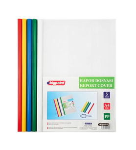 Bigpoint Sıkıştırmalı Rapor Dosyası 11mm - 5 Renk