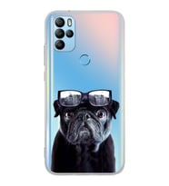 PrintiFy Omix X300 ile Uyumlu 1mm Slim Fit Köpek 3 050f Baskılı Şeffaf  Kılıf