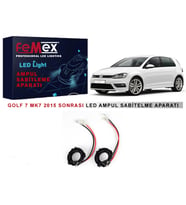 Volkswagen Golf 7 MK7 2015 Sonrası Araçlar için Kısa Far Tutucu Led Ampul Sabitleme Aparatı