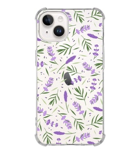 PrintiFy Apple iPhone 14 Uyumlu Water Color 3 Baskılı Şeffaf Köşe Korumalı Antişok Kılıf