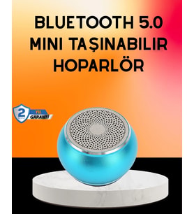 Taşınabilir Bluetooth Hoparlör Dış Mekân Seyahat İçin İdeal