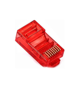 İMZATECH EZ RJ45 KONNEKTÖR (KIRMIZI) 100'LÜ KAVANOZ