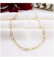 Gold Renk Kadın Zincir Kolye (Sarı)