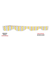 TENTE Salıncak Tentesi Gölgelik 3 Kişilik Tente Gölgelik 200x130 CM-SARIGRİZİKZK