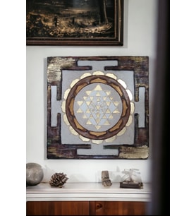 Sri Yantra Kanvas Tablo