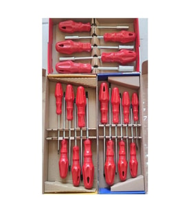 18 Parça Lokma - Torx - Düz ve Yıldız Tornida Seti Takımı