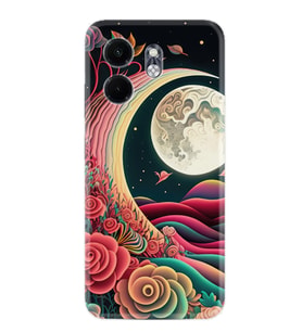 Infinix Hot 50i Kılıf Boutique Baskılı Resimli Platonik Ay Pcode -073