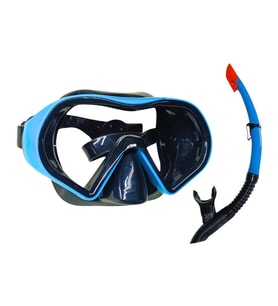 Diving Dalış Maskesi Snorkel Yetişkin - 51712-Mavi̇ (Lisinya)