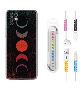 INFINIX Note 11 Pro Note 10 Hot 9 Play Kılıf Kablo Koruma Spiral Silikon Epiclys 1645
