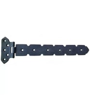 Antika Tarz Dekoratif Pirinç Kuyruklu Lama Menteşe - 103x380 Mm, Oksit