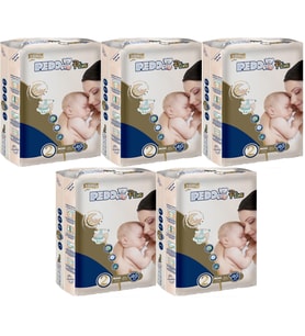Pedo Plus Bebek Bezi Beden:2 (3-6KG) Mini 200 Adet Jumbo Mega Pk