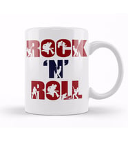 Rock N Roll Kupa Bardak Porselen
