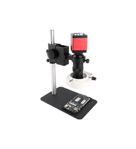 YENİLZD 13mp Hd 60f/s Endüstriyel Mikroskop Kamera 130xc Montaj Lensi 56 Led Halka Işık ST13MP130X
