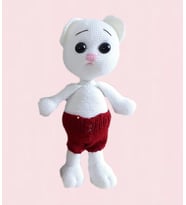 Pofidik Tavşan Amigurumi Organik Oyuncak