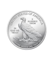AgaKulche Amerikan Kartalı Gümüş Sikke Coin