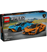 LEGO Speed Champions 77238 Lamborghini Revuelto and Lamborghini Huracán STO