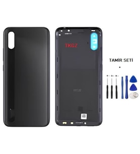 Xiaomi Redmi 9A FULL Kasa Arka Kapak Yan Tuş Takımı SİYAH - TAMİR SETİ