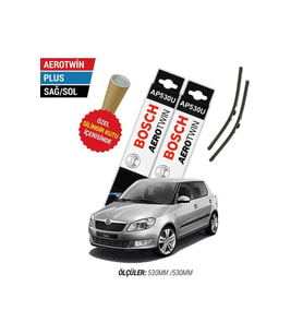 Skoda Fabia Silecek Takımı (2007-2014) Bosch Aerotwin Plus