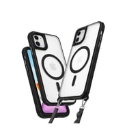 iPhone 12 Kılıf Enka Magsafe Silikon Kılıf - Siyah