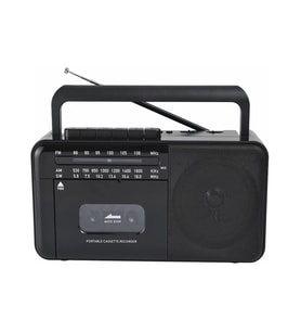 PX-680BT Müzik Seti Kaset Çalar Fm Radyo USB Mp3 Player Bluetooth Hoparlör Müzik Seti (Siyah)