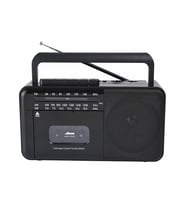 PX-680BT Müzik Seti Kaset Çalar Fm Radyo USB Mp3 Player Bluetooth Hoparlör Müzik Seti (Siyah)