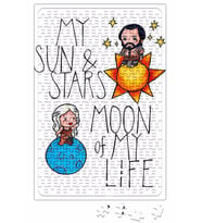 My Sun Stars Moon of My Life Puzzle 240 Parça Yapboz