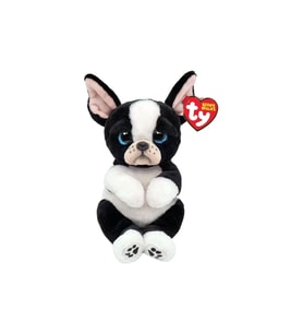 TY Beanie Boo's Tink Siyah Beyaz Köpek 30 Cm (Siyah - Beyaz)