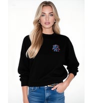 CANAVAR UNİSEX SWEATSHİRT (Siyah)