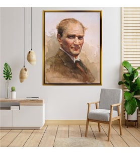 ÇERÇEVELİ ATATÜRK TABLO S223