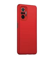 Xiaomi Redmi Note 10 Pro Premium Silikon Kılıf Bordo