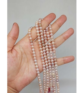İnci Dizi Pembe Royal Quality 5.5mm (53320)