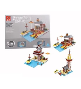 Mulvxurg  Urg02  Assembling Master 573 Parça 3 In 1 I·skele Ve Deniz Feneri (Mulvix)