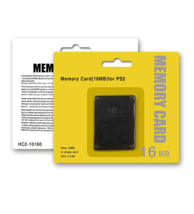 PS2 Memory Card 16MB PS2 Hafıza Kartı Playstation 2 Memory Card (Sarı)