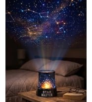 Star Projektör Gece Lambası Tavana Yıldız Yansıtan Led Işık