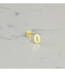 Glorria Altın 0 Rakam Tragus Piercing