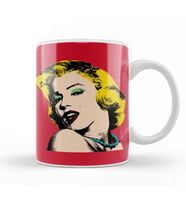 Marilyn Monroe Kupa Bardak Porselen