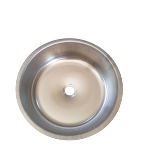EVYE KROM EVYE DAR SİFON YUVARLAK 38CM DESENLİ  060 430