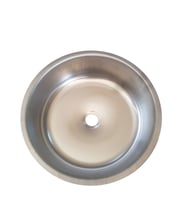 EVYE KROM EVYE DAR SİFON YUVARLAK 38CM DESENLİ  060 430