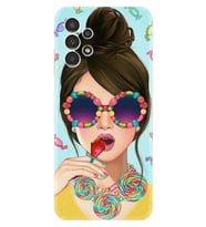 Samsung Galaxy M14 Kılıf Resimli Desenli Baskılı Silikon Sugar and Woman 1418
