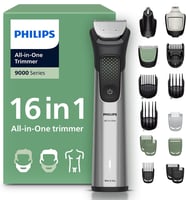 Philips 9000 Serisi Erkek Bakım Seti, 16'Sı 1 Arada, Yüz Saç Ve Vücut Için, Su Geçirmez, Şarjlı Tıra