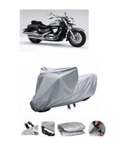 Suzuki VL 800 Intruder  Gri Motosiklet Brandası ARKA ÇANTA UYUMLU DEĞİLDİR