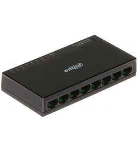 DAHUA PFS3008-8GT-L, 8 Port, GigaBit, Yönetilemez, Masaüstü Switch