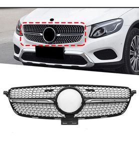 Mercedes GLE W166 Ön Panjur Krom/Siyah Diamond 2015-2018