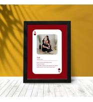 Aşk 1 Fotoğraflı 30 X 40 Çerçeve (Siyah)