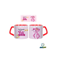 Pembe Panter Kupa Bardak Tek Adet 0806