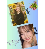 Lisa blackpink defter seti 2 adet A4 boyutu 21*30 çizgili + kareli 60 syf