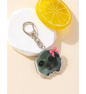 Fiyonklu Hamster Anahtarlık (Çok Renkli)