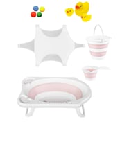 Bebek Katlanır Küvet Seti  6 Parça (Standart)