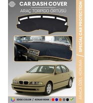 Bmw E39 (2006-2010) Torpido Örtüsü Ön Göğüs Koruma Torpido Koruma Araca Özel Kaymaz Kolay Montaj