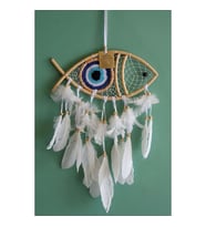 Rüya Kapanı Düş Kapanı Dream Catcher Balık Tasarımı